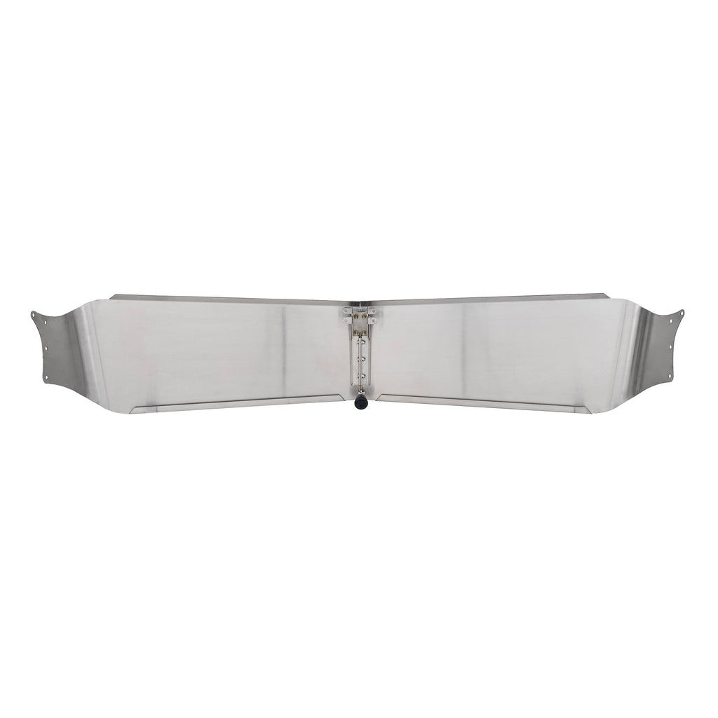 HECASA 13" Drop Stainless Steel Sun Visor For Kenworth W900 T800 T600 T300 1984-1998