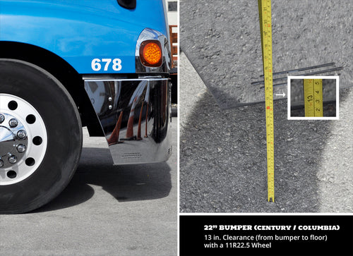 On truck - Bumper Freightliner Century 1996-2004