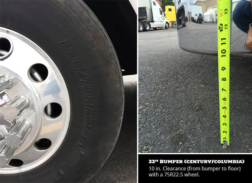 Guide - Bumper Freightliner Century 1996-2004