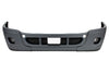 Complete Plastic Bumper Assembly (Freightliner Cascadia 2008-2017) W/ Fog Lamp Holes, Center Bumper Cover W/ Mounting Holes For Chrome Trim