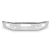 14" Chrome Bumper (Kenworth T800, T880 2004-2012 Tapered Ends to 10”) W/ Set Back Axle, Step, Tow & Fog Light Holes