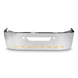 22” Chrome Bumper ( International 9200 & 9400 ) Aero, W/ Tow & 10 Hidden Light Holes