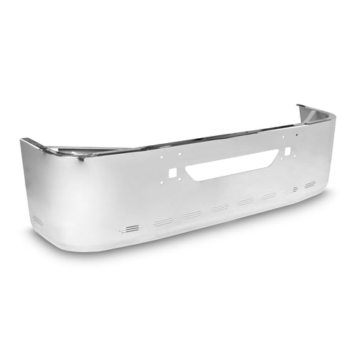 22” Chrome Bumper ( International 9200 & 9400 ) Aero, W/ Tow & 10 Hidden Light Holes