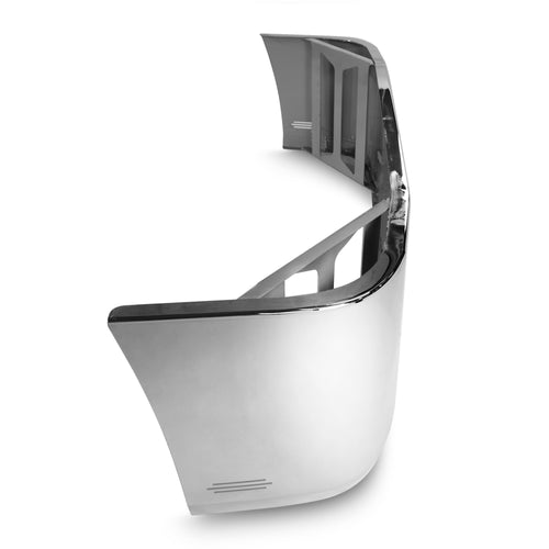 22” Chrome Bumper ( International 9200 & 9400 ) Aero, W/ Tow & 10 Hidden Light Holes