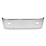 20” Chrome Bumper (International 4700) Wrap Around, W/ Fog & 8 Hidden Light Holes