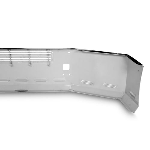 20” Chrome Bumper (Kenworth T800 2004-2012) Aero, W/ Grille, Tow & 11 Hidden Light Holes