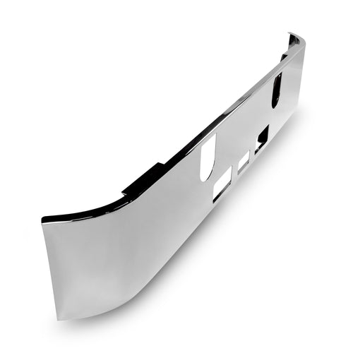 16” Chrome Bumper ( Mack CH ) W/ Set Forward Axle, Step, Tow & Fog Light Holes
