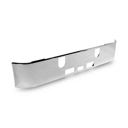 16” Chrome Bumper ( Mack CH ) W/ Set Forward Axle, Step, Tow & Fog Light Holes