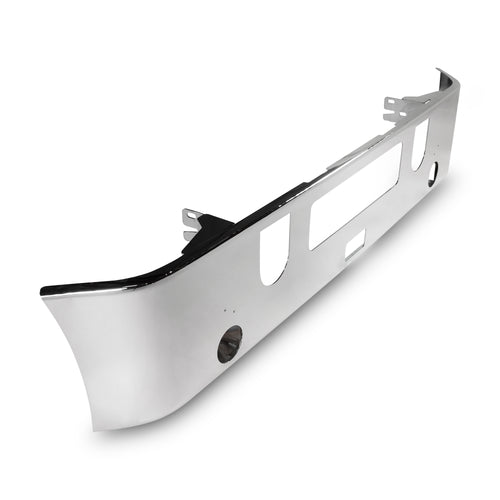 16” Chrome Bumper (Mack Vision CHN-U 2008+) W/ Set Forward & Fog Light Holes