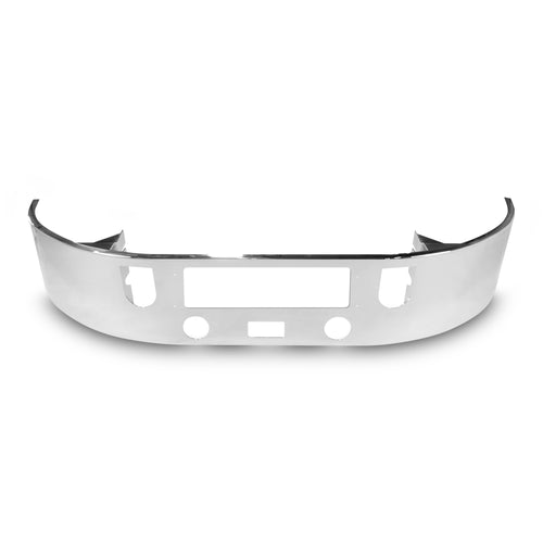 16" Bumper Chrome (Mack Vision CX613 & Pinnacle 2008 & Newer) W/ Setback Axle, Step, Tow & Fog Light Holes