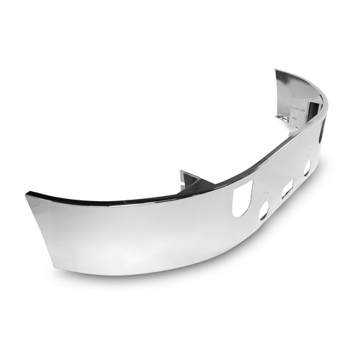 16” Chrome Bumper (Mack Vision CNX 613 2005-2007) W/ Step, Tow & Fog Light Holes
