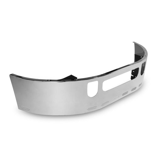 18” Bumper18” Chrome Bumper (Mack Vision CXN613 2005 & Newer) Wrap Around, W/ Bolt Holes, Tow & 8 Hidden Light Holes, 7 Gauge