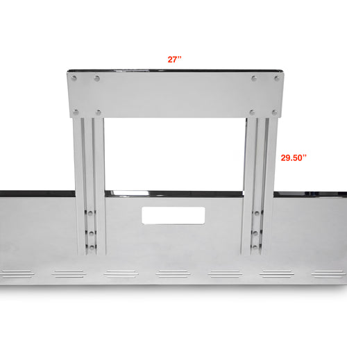 3 Piece Chrome Support Fits Mack Gu 619