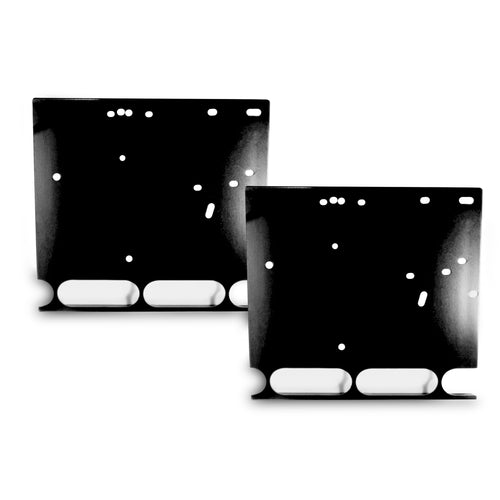 20” Chrome Bumper (Peterbilt 378 & 379) W/ American Eagle, Rolled End, Tow & 11 Hidden Lights Hole