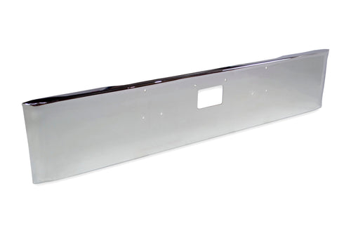 18" Chrome Bumper (Peterbilt 378 & 379) Texas Square W/O Fog Lamp Hole