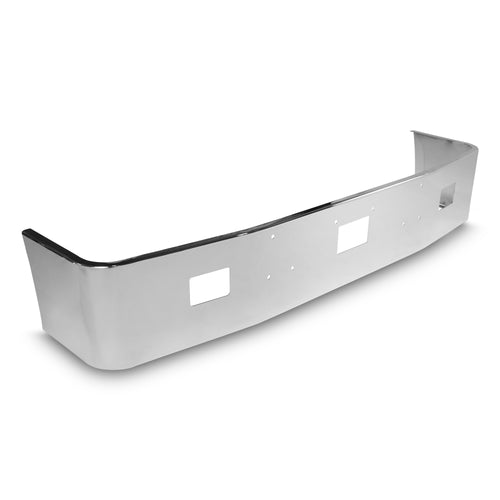 18” Chrome Bumper (Peterbilt 377) "L" Bolt Pattern, Tow & Fog Light Holes