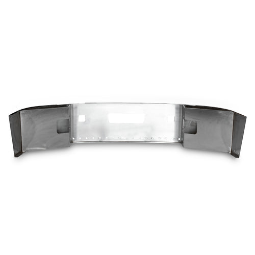 20” Chrome Bumper ( Peterbilt 386 All Years) Set Back Axle with 3/4” (29) Light Holes, Step & Tow Holes