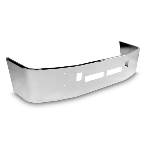 18” Chrome Bumper (Volvo White Set Back Axle, VNM 610 & 660 1998-2003) W/ Fog Light & Tow Holes
