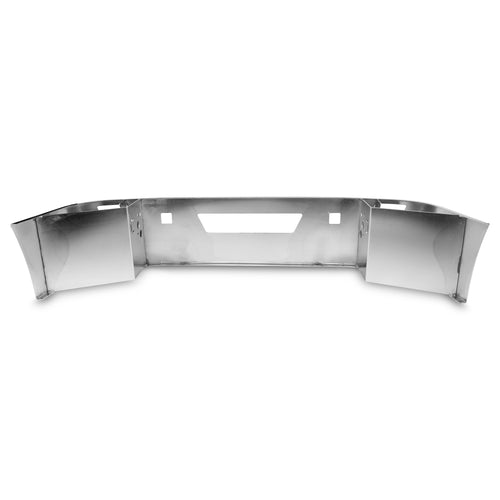 18” Chrome Bumper (Volvo VNL 64T, 630, 670, 780 2003-2017) W/ Step, Tow & Fog Light Holes