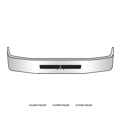 12" Bumper (Volvo VNL 2018+) W/ Tow Only