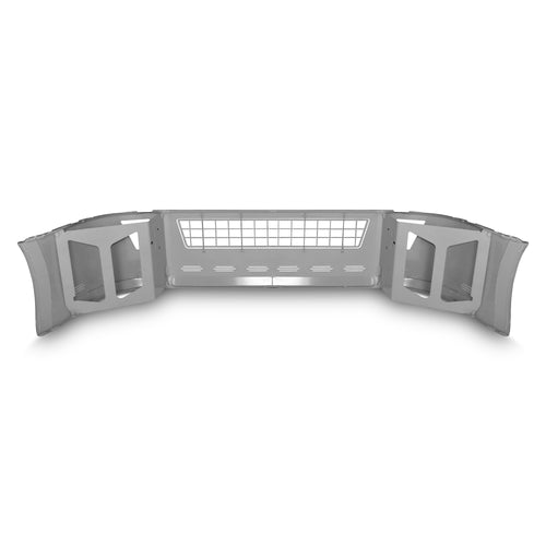 20” Chrome Bumper (Volvo VNL 2003-2017) W/ Wrap Around, Grille, Fog & 10 Hidden Lights