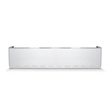 20" Chrome Bumper (Universal Fit) Double Bend Ends And 10 Hidden Lights Holes