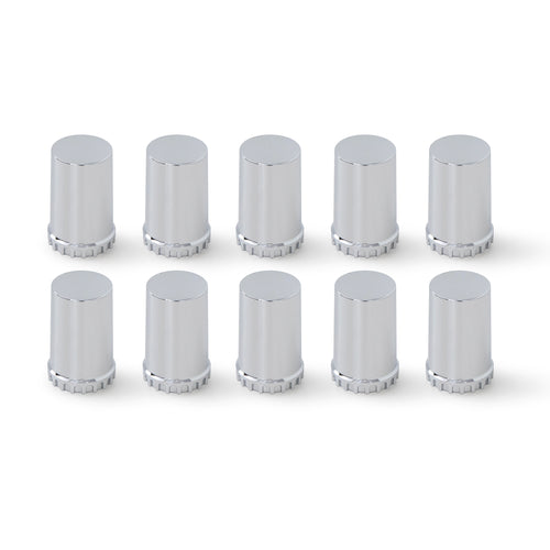 Flat Axle Cover Single Wheel Kit - Front Screw-On