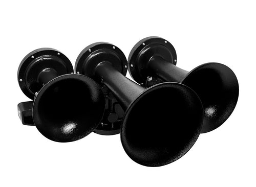 3 BELL HEAVY DUTY TRAIN HORN - 5/8” AIR HOSE