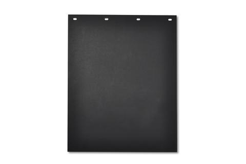 Mud Flap 24” X 30”, 3/16", Polypro, Black (Each)
