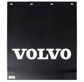 Mud Flap 24” X 30”, 3/8'', Proflex, Black W/ White Letters fits Volvo