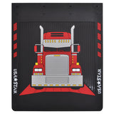 Rubber Mud Flaps Fits Freightliner Classic (Pair)