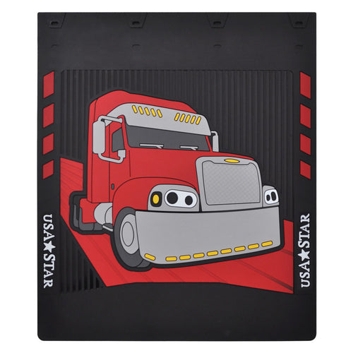 Rubber Mud Flaps Fits Freightliner Century (Pair)