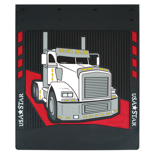 Rubber Mud Flaps Fits Kenworth T800 (Pair)