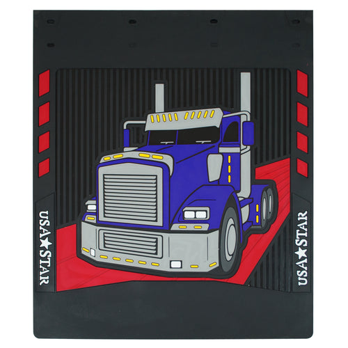 Rubber Mud Flaps Fits Kenworth T800 (Pair)