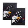 Mud Flap 24"x 30" Eagle Head with Stars (Pair)