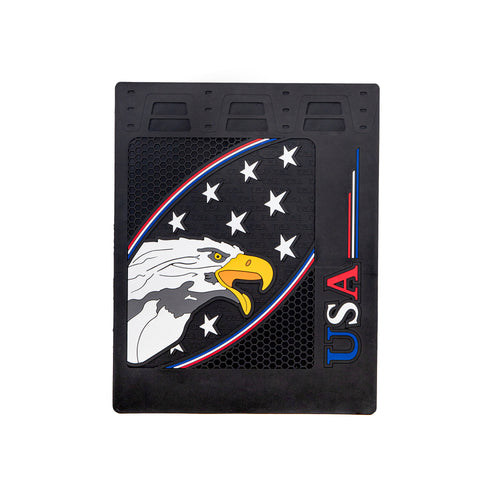 Mud Flap 24"x 30" Eagle Head with Stars (Pair)