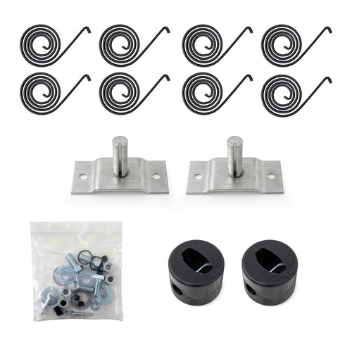 4 Spring Aluminum Up To 24ft Dump Truck. External Mount