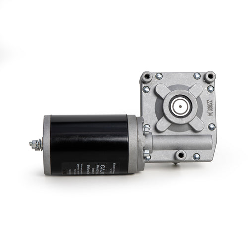 Dump Truck Tarp Motor With Chrome Cover , Ratio 50:1 Slim style Gear Box , 12volts