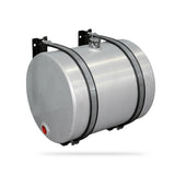 Aluminum Hydraulic Tank 50 Gallon Saddlemount 24” X 27” ( Brackets & Caps Included )