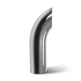 Curved Top Chrome Exhaust Stack OD End 5" x 18"