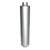 Aluminized Muffler 10” Diameter by 51” Length & 5" Outlet Diameter