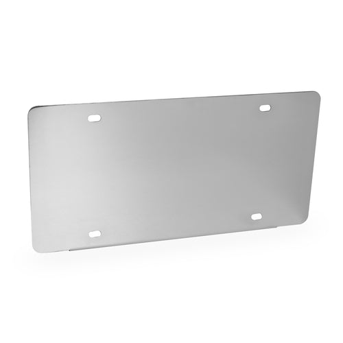 Under Bumper License Plate Bracket, Stainless Steel 304, Universal