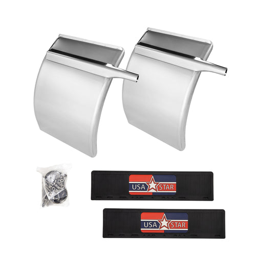 30" Quarter Fender S.S. 430, 14GA (Pair)