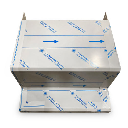 Tool Box Stainless Steel 45 Degree style w/Base & Brackets, Each Fits Peterbilt 379 With Brackets