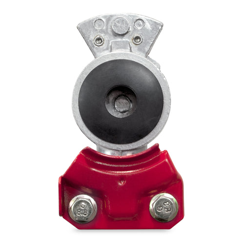 1/2" Gladhand, Color Coded Red for Emergency