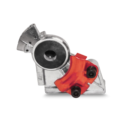 Red Gladhand, 3/8" Angled Emergency