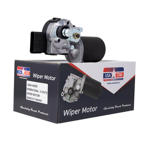 Wiper Motor Fits Freightliner Cascadia,International, 3000 / 4000 / 7000 / 8000 Series ,Prostar,
