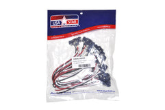 Pigtail 3 Prong Connector Set Of 10 ,12” Cables In Center