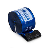 4”X 30' Winch Strap with Flat Hook, Color Blue