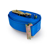 2" x 20'  Blue Ratchet Strap with E Fitting (Box 1/20)
